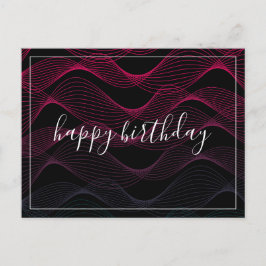 Wellenlänge Postkarte