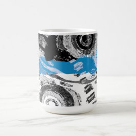 Wellenmechanismus – Individuelle Tasse (330 ml, Ke