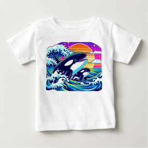 Wellenreiten Baby T-shirt