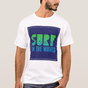 Wellenreiten Poster T-Shirt