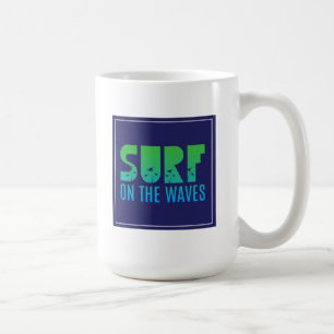 Wellenreiten Poster Tasse