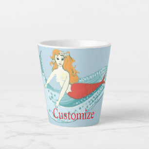 Wellenreitende Meerjungfrau Thunder_Cove Milchtasse