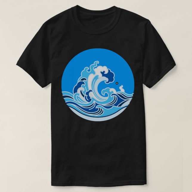 Wellenreiter T-Shirt (Design vorne)