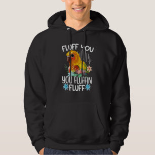 Wellensittich Bunter Süßer Vogel Meme Papagei Mama Hoodie