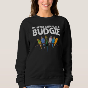 Wellensittich für Männer Frauen Nymphensittich Sit Sweatshirt