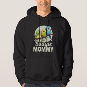 Wellensittich-Mama Nymphensittich Papagei Vogel 3 Hoodie