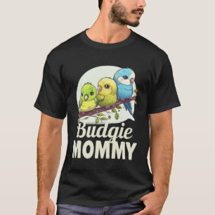 Wellensittich-Mama Nymphensittich Vogel 3 T-Shirt