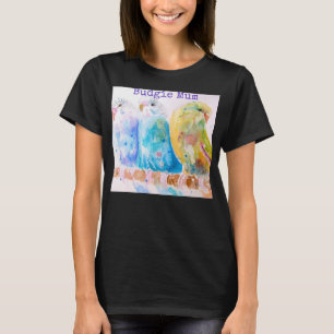 Wellensittich-Mama Sittich Wellensittich Damen T-S T-Shirt