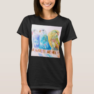 Wellensittich Sittich Budgerigar Damen T-Shirt
