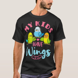 Wellensittich Sittich Süßes Haustier Vogel Mama Pa T-Shirt