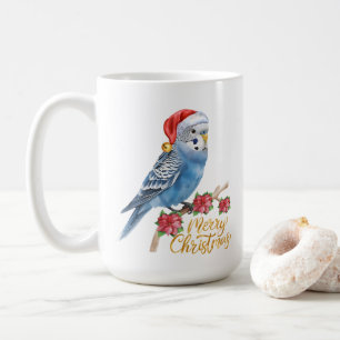 Wellensittich Weihnachten Kaffeetasse