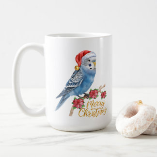 Wellensittich Weihnachten Kaffeetasse