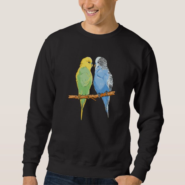 Wellensittichbesitzerin Mutter Frauen K Sweatshirt (Vorderseite)