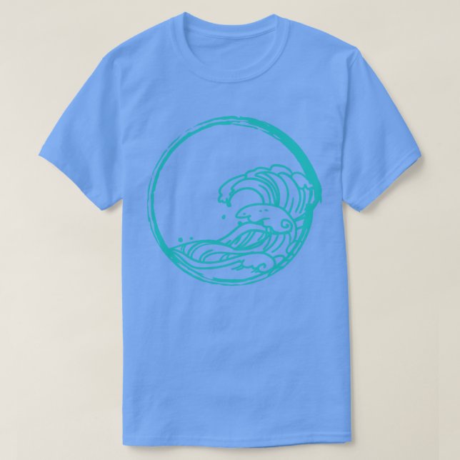 Wellensurfen T-Shirt (Design vorne)