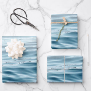 Wellenwasser Geschenkpapier Set