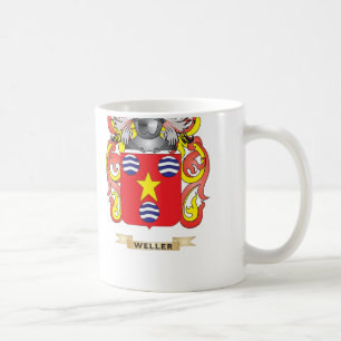 Weller Familienwappen (Wappen) Tasse