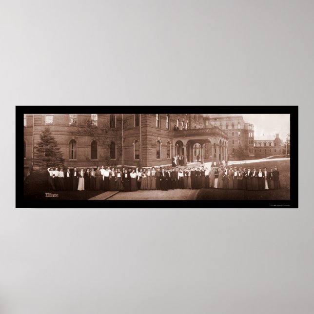 Wellesley Uni MA Foto 1903 Poster (Vorne)