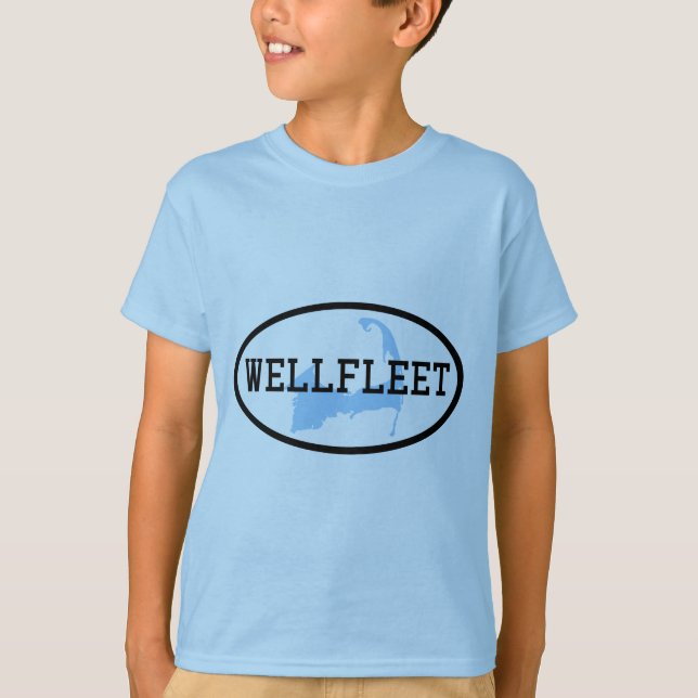 Wellfleet scherzt T - Shirt (Vorderseite)
