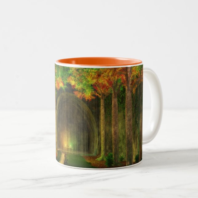 Wellinghall-Tasse Zweifarbige Tasse (VorderseiteRechts)