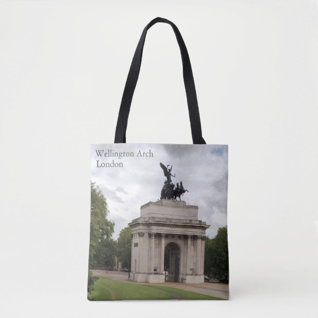 Wellington Arch London Tote Bag (Vorderseite)
