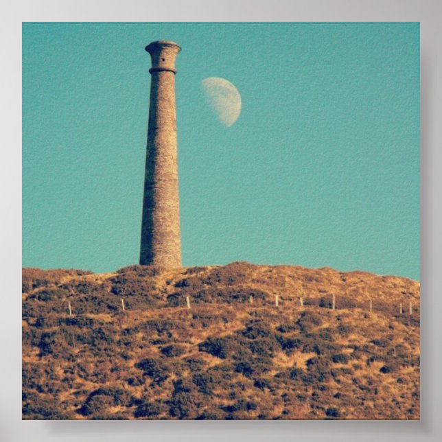 Wellington-Denkmal in Aberystwyth Poster (Vorne)