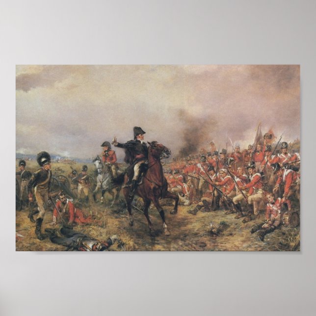 Wellington in Waterloo Poster (Vorne)