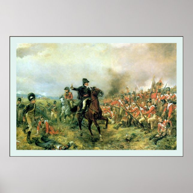 Wellington in Waterloo Poster (Vorne)