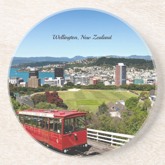 Wellington, Neuseeland Getränkeuntersetzer (Vorne)
