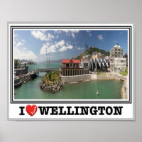 Wellington - Neuseeland - I Liebe -
