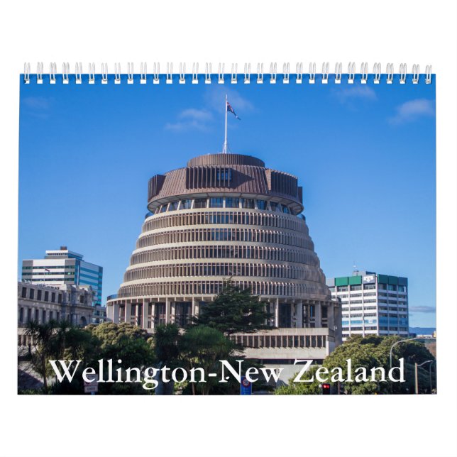 Wellington-Neuseeland-Kalender Kalender (Titelbild)