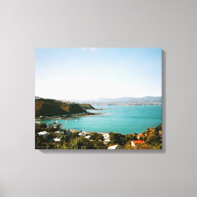 Wellington Neuseeland Leinwanddruck (Vorderseite)