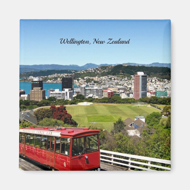 Wellington, Neuseeland Magnet (Vorne)