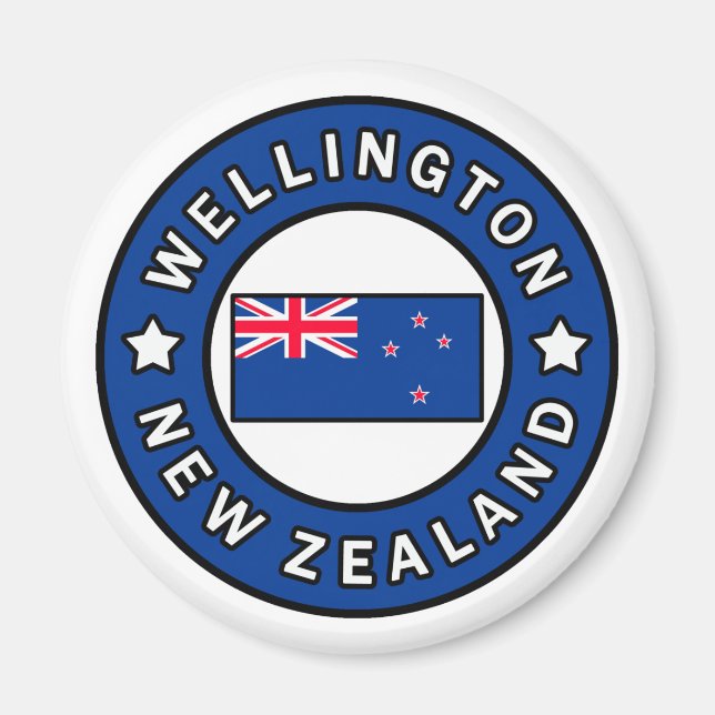 Wellington Neuseeland Magnet (Vorne)