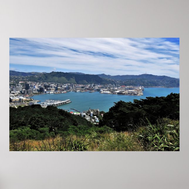 Wellington Neuseeland Poster (Vorne)