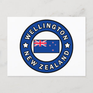 Wellington Neuseeland Postkarte
