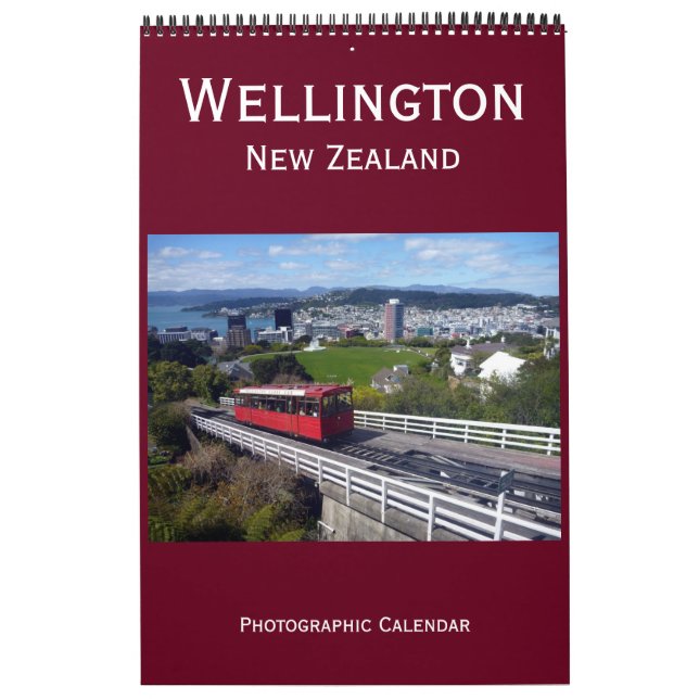 Wellington new zealand kalender (Titelbild)