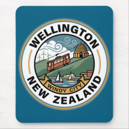 Wellington New Zealand Mousepad