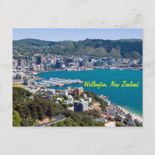 Wellington New Zealand Postcard Postkarte