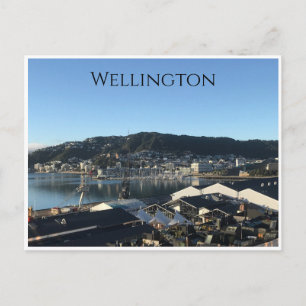 Wellington new zealand postkarte