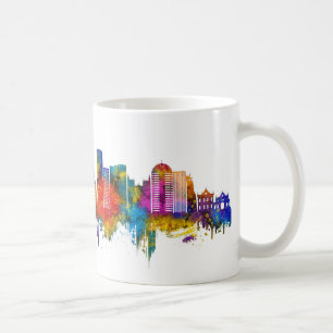 Wellington New Zealand Skyline Kaffeetasse