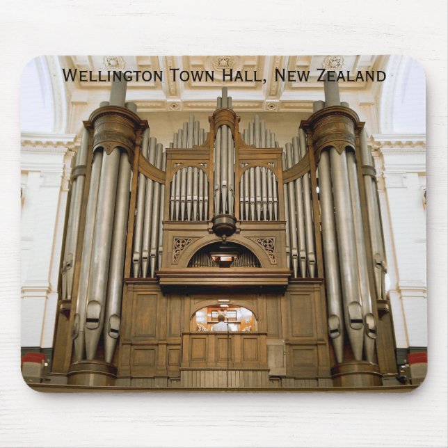 Wellington-Rathaus-Organ mousepad (Vorne)