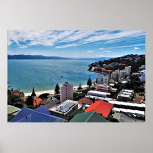 Wellington Waterfront Poster