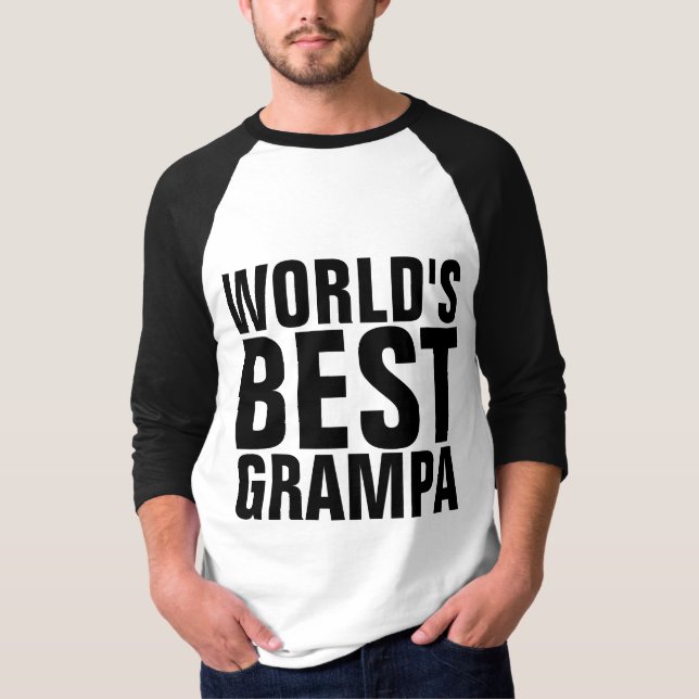 WELLLDS BESTE GRAMPA-T - Shirt (Vorderseite)