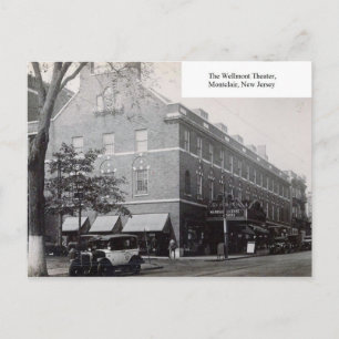 Wellmont Theater, Montclair, New Jersey, Vintag Postkarte