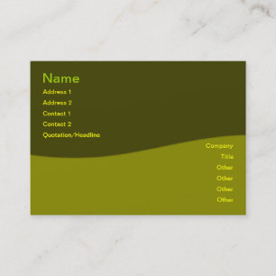 Wellness Business Card Visitenkarte