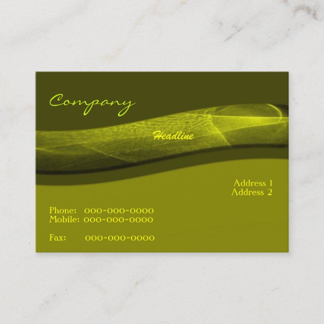 Wellness Business Card Visitenkarte (Vorderseite)