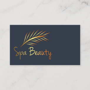 Wellness-Center Beauty Business Card Visitenkarte