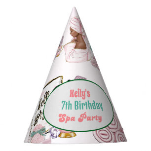 Wellness-Center Birthday Pamper Party Geburtstag Partyhütchen