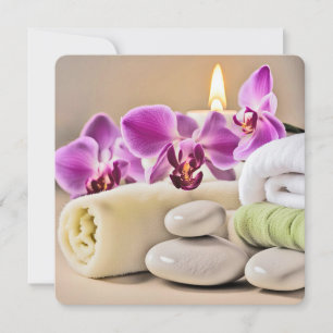 Wellness-Center Brautparty Einladung