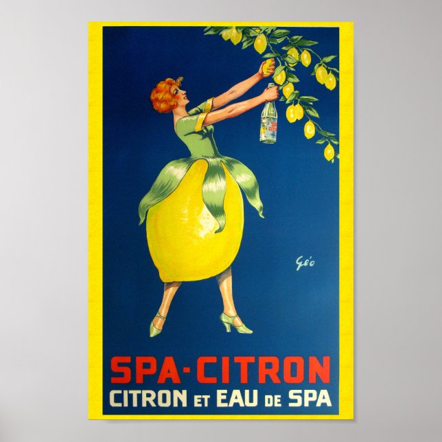 Wellness-Center Citron Poster (Vorne)